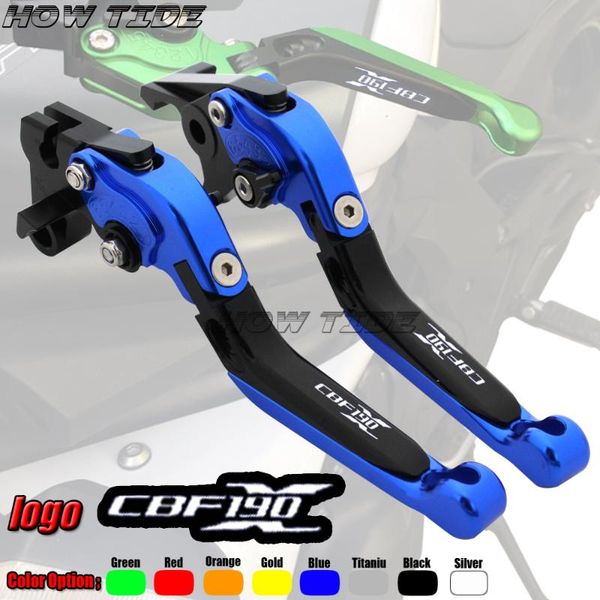 

motorcycle brakes for cbf190x cbf 190x 2021-2021 folding extendable cnc moto adjustable clutch brake levers