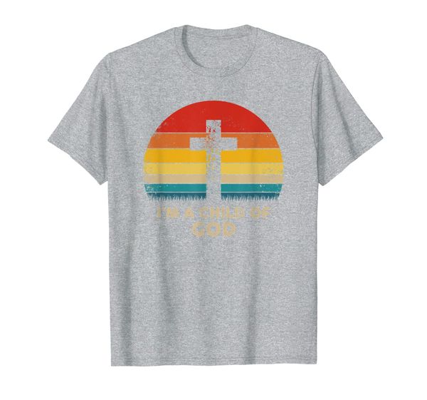 

christian inspiration - i'm a child of god t-shirt, White;black