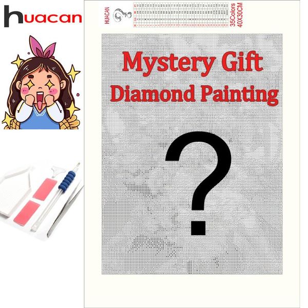 

diamond painting huacan mysterious po custom 5d diy mosaic embroidery full square/round pictures of rhinestones