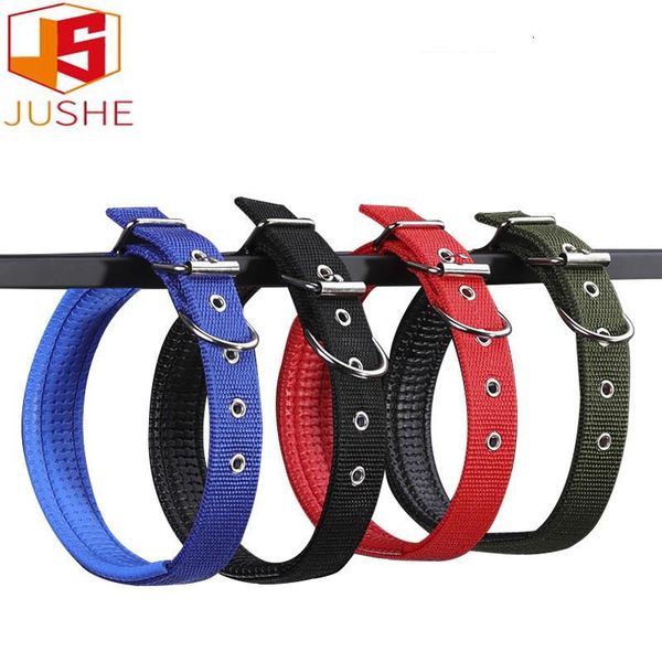 

dog collars & leashes puppy born pet recognizable collar adjustable nylon small kitten necklace whelping