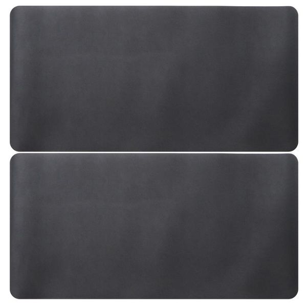 

mouse pads & wrist rests 2pcs double-sided mousepad multi-function computer gaming pad office for table home adults