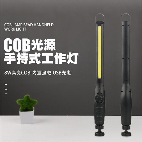 

magnetic rechargeable auto work led maintenance household outdoor camping car repair lamp emergency