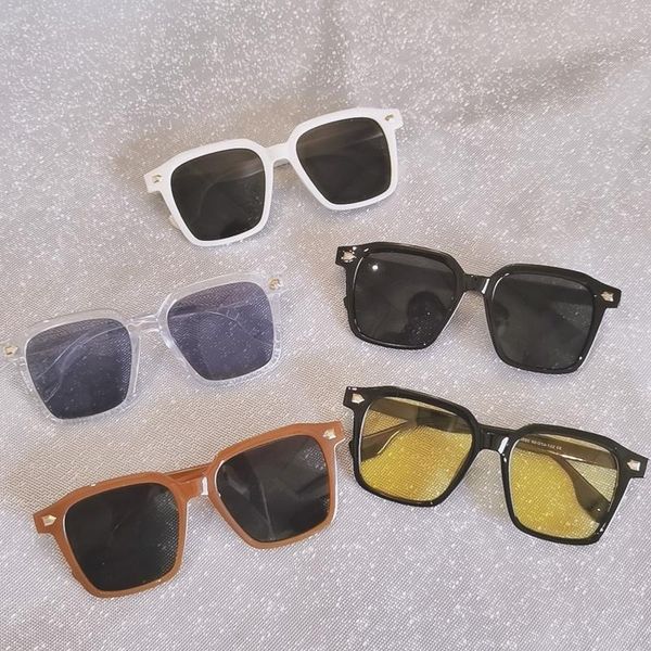 

fashion sunglasses frames meter nail box for women, Black