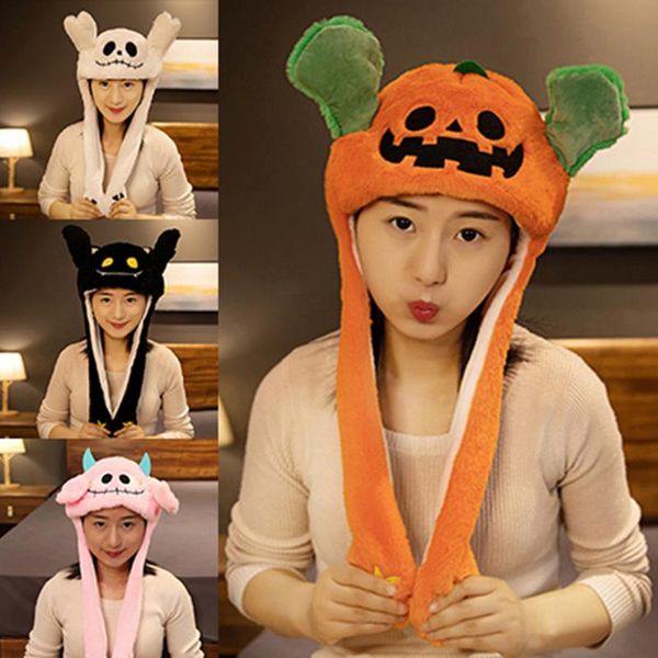 

party favor halloween ear moving jumping hat funny plush cute animal birthday gift cap bridesmaid favors boyfriend
