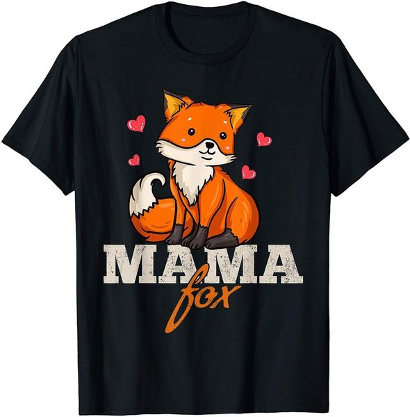 

foxes mama mom mother's day t-shirt t-shirt size s-5xl, White;black