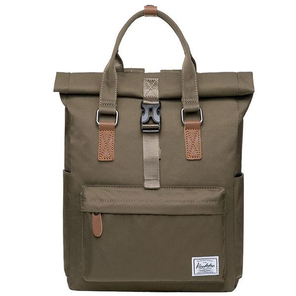 

backpack waterproof men women 15.6 inches lapback pack large capacity stundet backpacks pleated casual school bags 2021