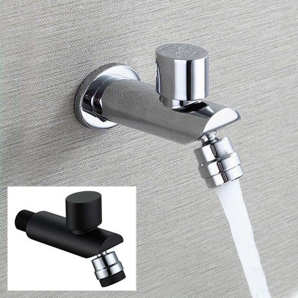 

wall mounted decorative outdoor garden faucet space multifunctional brass single cold bathroom machine mop bibcock wc tap sink faucets