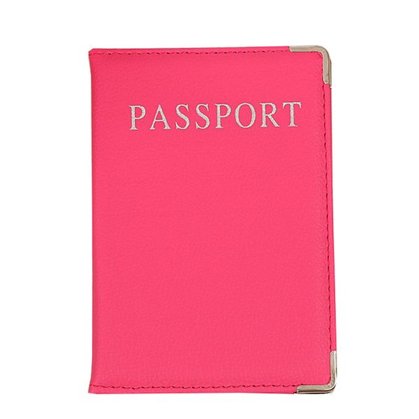 

soft pu leather passport holder travel passport cover for documents, Brown;gray