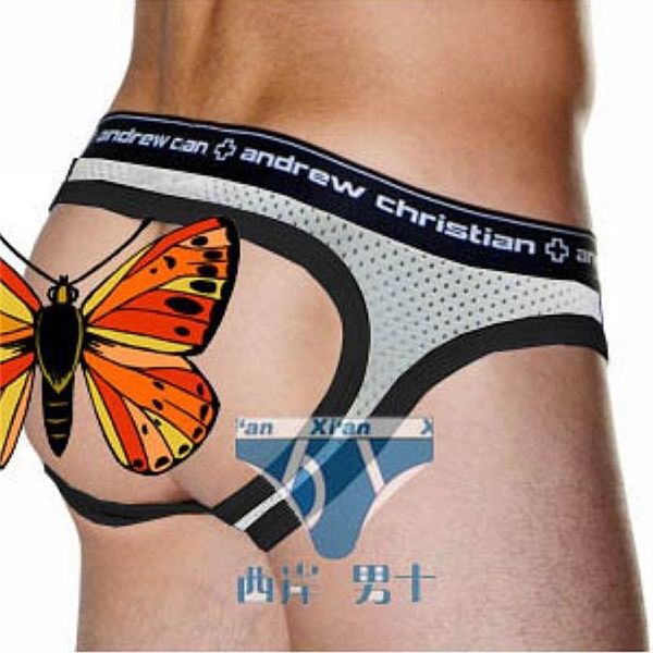 

men's mesh briefs, Black;white