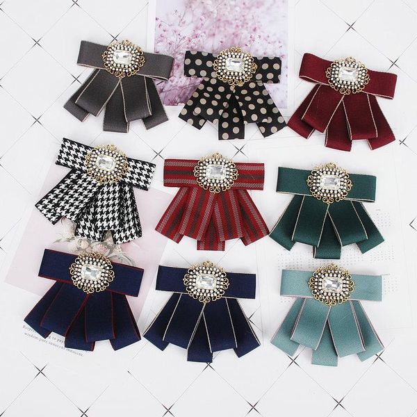 

bow ties men neck collar shirt tie alloy rhinestone crystal wedding banquet party necktie cravat luxury fashion ribbon bowtie, Black;gray
