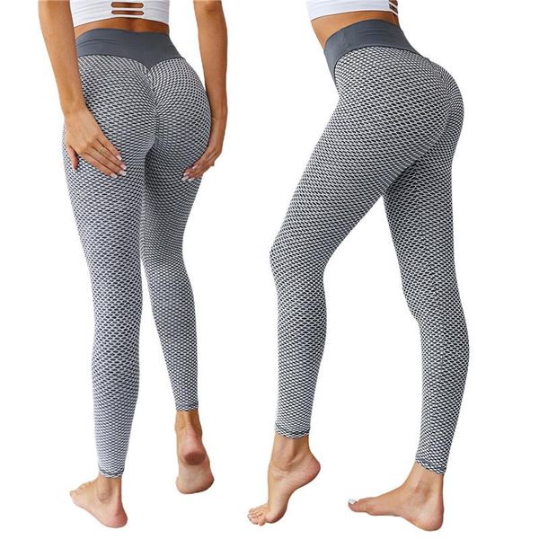 

women's pants & capris grid tights yoga women seamless high waist leggings breathable gym sports fitness push up clothing girl workout, Black;white