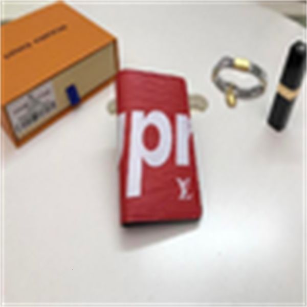 

men clutches brand wallet wallets designer key luxury leather long m66853 chain red compact purse toothpick evening pattern wallet, Black;red