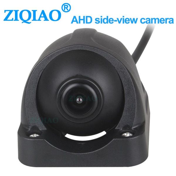 

car rear view cameras& parking sensors ziqiao truck front side camera 1080p ahd 4 pin assist surround for bus rv harvester 12v 24v as006