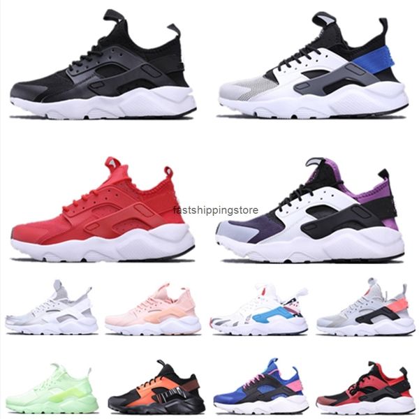 

2021 new huarache ultra 4.0 running shoes for men sole triple white black huraches sports huaraches sneakers harache mens designer shoes