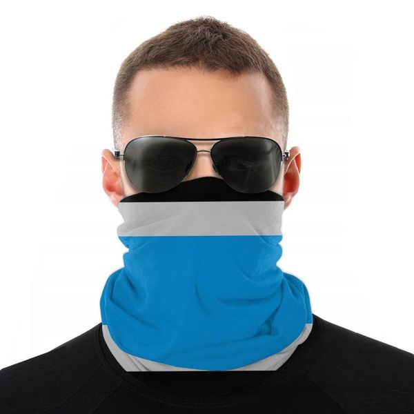

scarves blue grey stripes scarf half face mask halloween neck gaiter balaclava bandana polyester headband outdoor hiking, Blue;gray