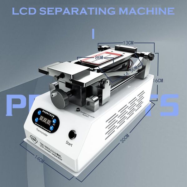 

power tool sets 7 inch tbk-988x lcd screen separating machine for samsung curved display repair heating platform glass removal