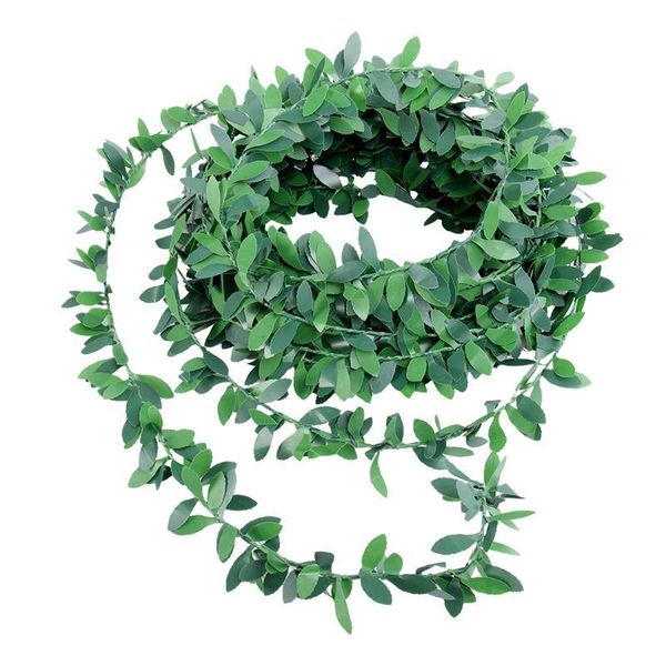 

decorative flowers & wreaths 7.5m artificial garland foliage green leaves simulated vine for wedding party ceremony diy headbands