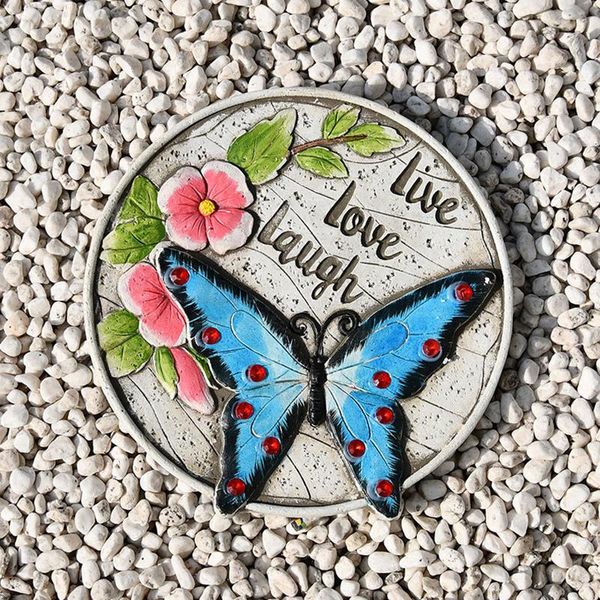 

garden decorations outdoor welcome stepping stones creative foot pedal paving ornaments for courtyard lawn layout decoration reme889