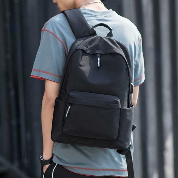 

hk waterproof backpack rap monste young game bag teenagers men women student school usb bags travel shoulder lapbag 211029