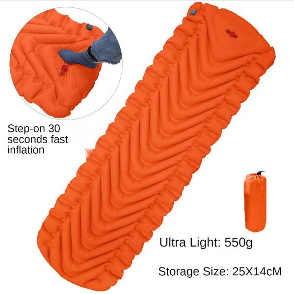 

camping lawn inflatable cushion, tpu moisture-proof outdoor cushion pads