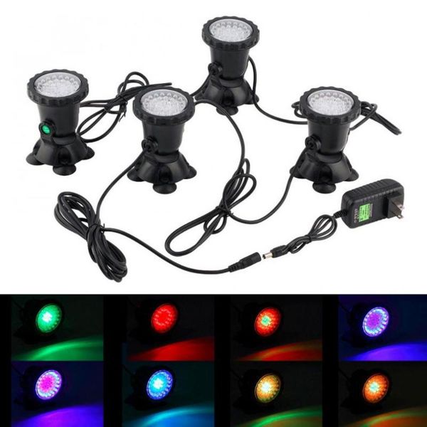 

floodlights underwater lights garden fountain fish tank pool pond 36 led spotlight lamp