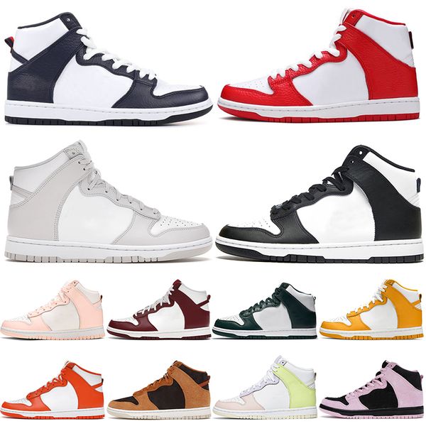 

authentic sb dunks high casual shoes womens mens low trainers panda spartan green coast laser orange syracuse running bordeaux dark sulfur s, Black