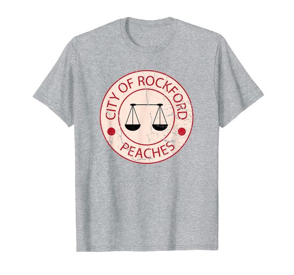 

baseball tshirt rockford peaches shirt t-shirt, White;black