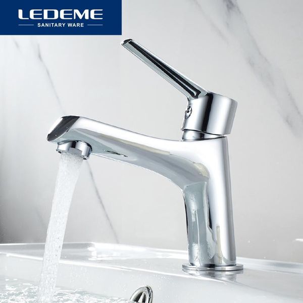 

bathroom sink faucets ledeme basin faucet chrome finish brass toilet and cold water taps mixer tap l1069