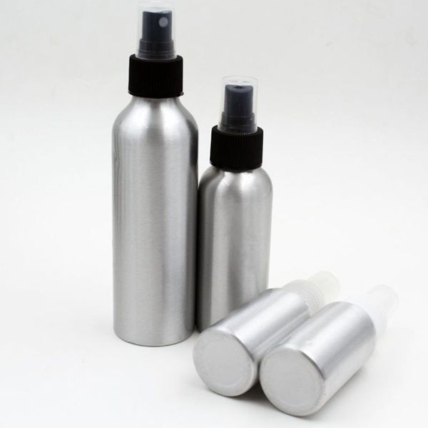 

storage bottles & jars 30/50/100ml portable refillable spray bottle cosmetic lotion travel perfume atomizer aluminum perfu