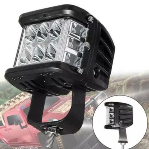 

working light 1pcs 4" 45w 4 inch burst strobe lamp fog lights led work goods road off car truck side shooter t6e7