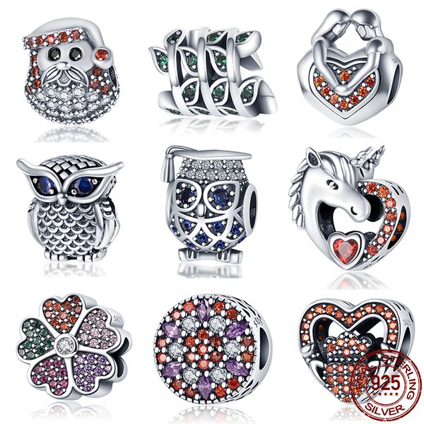 

100% sterling silver 925 desny mikis charms fit original pandora bracelet for women jewelry, Black