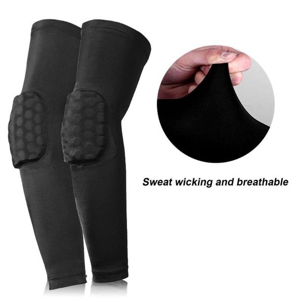 

elbow & knee pads arm sleeve leg men women sport cycling running bicycle uv sun protection cuff cover protective, Black;gray