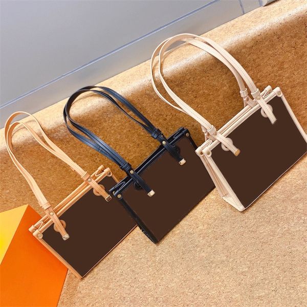 

women's shopping bag brand designed shoulder leather old flower fit for street tote 25*20*8cm with opp bags 58020