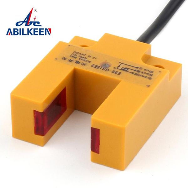 

smart home control slot type sensor poelectric switch npn normally open e3s-gs15n three-wire pnp e3s-gs15p u