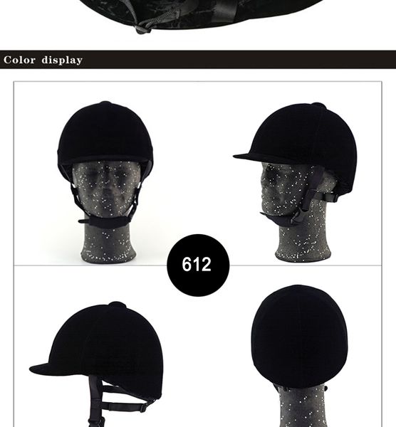 

breathable durable safety half cover horse rider helmets