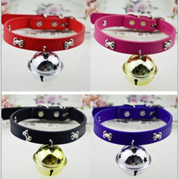 

dog collars & leashes collar large bell cute wearable traction rope pet cat accessories
