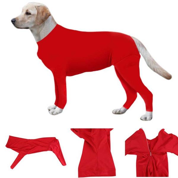 

dog apparel clothes operative protection long sleeves bodysuit jumpsuit winter for dogs