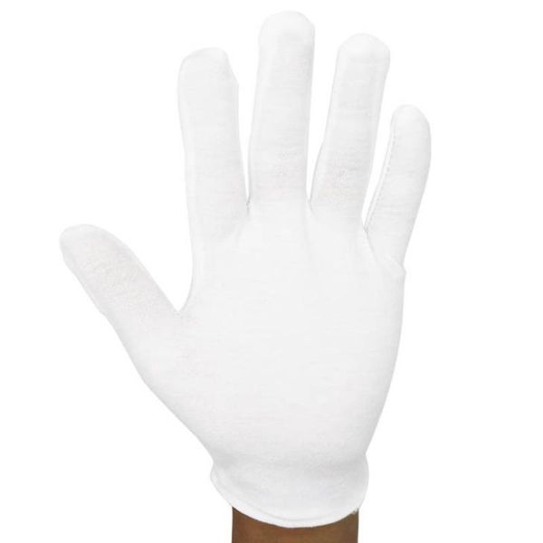 

disposable gloves 36 pairs of soft cotton anti-static white work gloves,