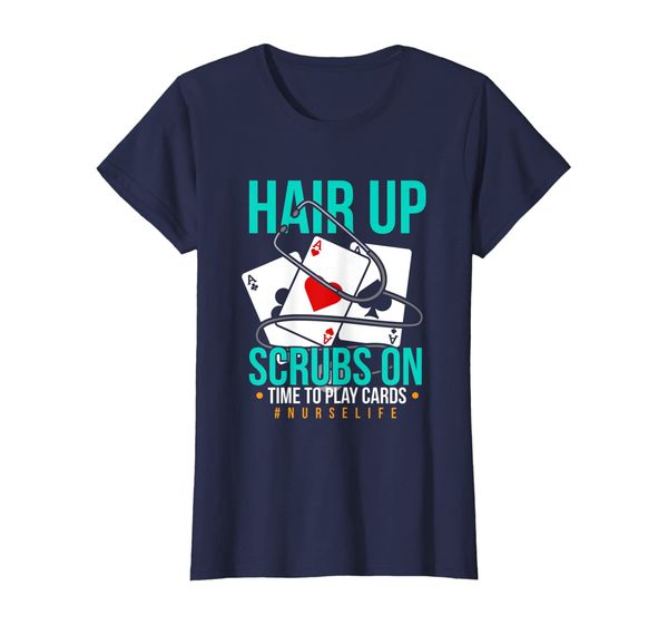 

Womens Funny Nursing Tshirt For A Poker Loving Nurse, Mainly pictures