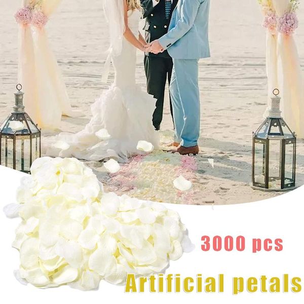 

decorative flowers & wreaths 3000 pcs fake rose petals non-woven cloth flower scatter decoration for valentine's wedding party frrg