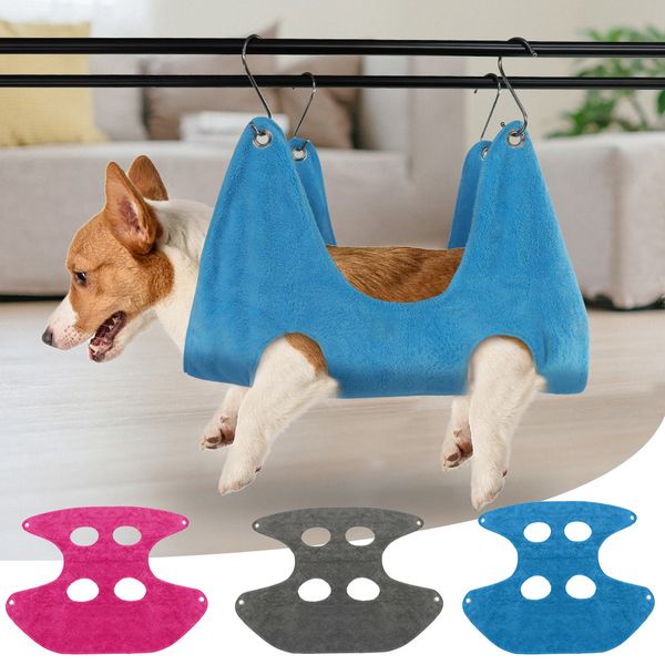 

pet suppli pet hammock towel beauty cloth dog manicure nail with cat