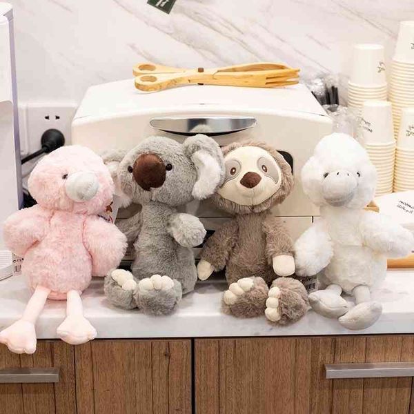 

26cm simulation animal cute koala plush toy soft cartoon stuffed doll baby pillow kids gift