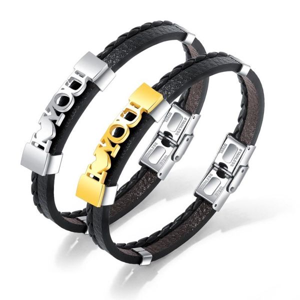 

charm bracelets est 1 pc wristband magnetic rhinestone buckle leather wrap bracelet bangle gift luxury,casual,bracelet, Golden;silver