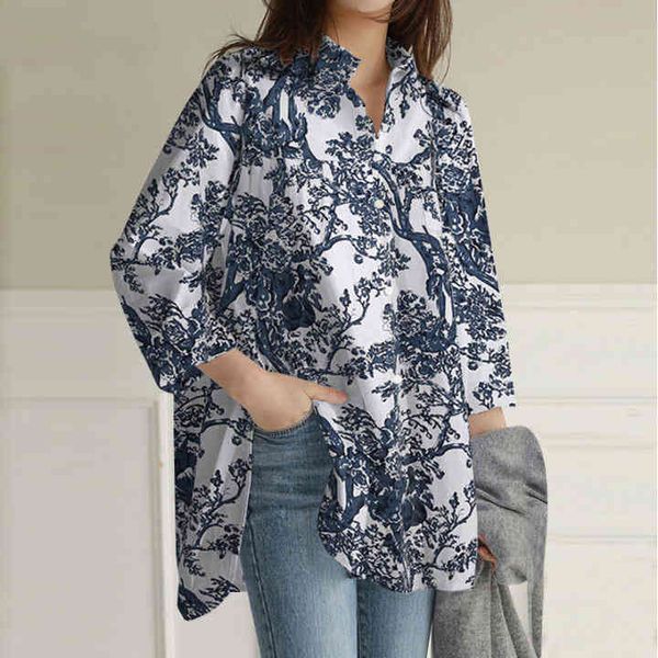 

women's hoodies & sweatshirts blouse with floral pattern, shirt for women long sleeves integrated collar, tunic, spring, autumn tk2m, Black