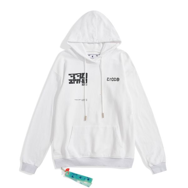 

arrstyle 21ssstyle autumn off basic white2013 overseas limited loose hoodie men's and women's fashion, Black