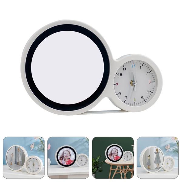 

wall clocks 1pc unique po frame desk clock multi-purpose home decor