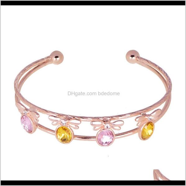 

other bracelets drop delivery 2021 jewelry fashion small fresh womens bee bracelet jewelryjl5k rdqad, Golden;silver
