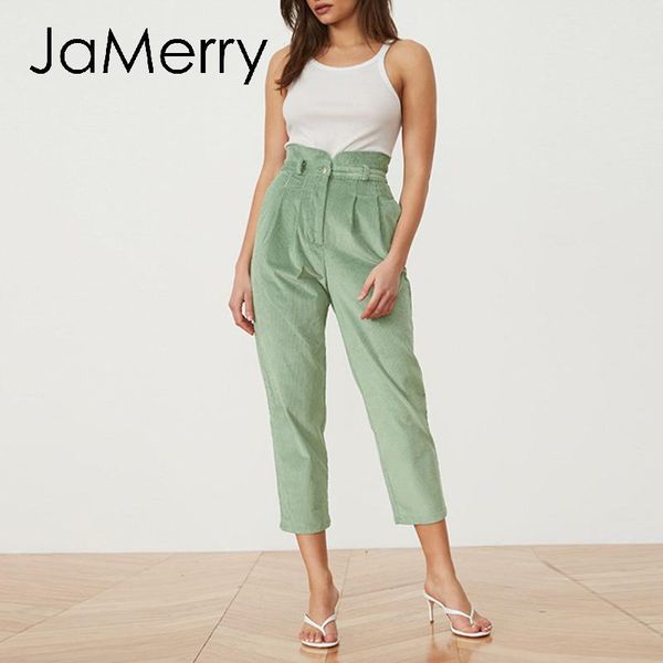 

women's pants & capris jamerry solid color middle waisted harlem casual sports loose home street polyester summer 2021, Black;white