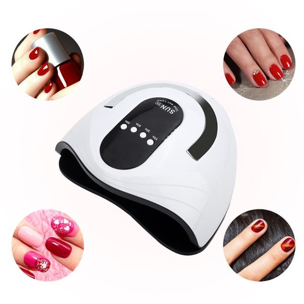 

nail dryers suns9 lamp dual light dryer for curing uv gel polish with motion sensing manicure salon tool led