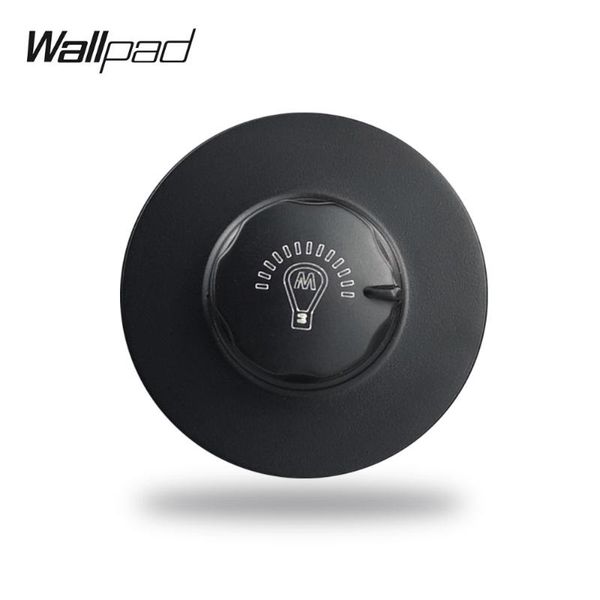 

smart home control wallpad l6 modular wall dimmer switch black white gold 500w brightness regulator rotate diy combination